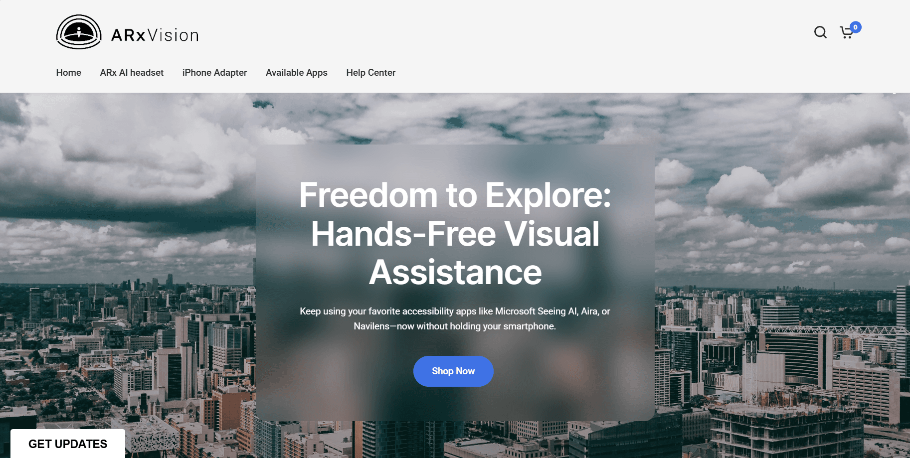 ARX Vision screenshot